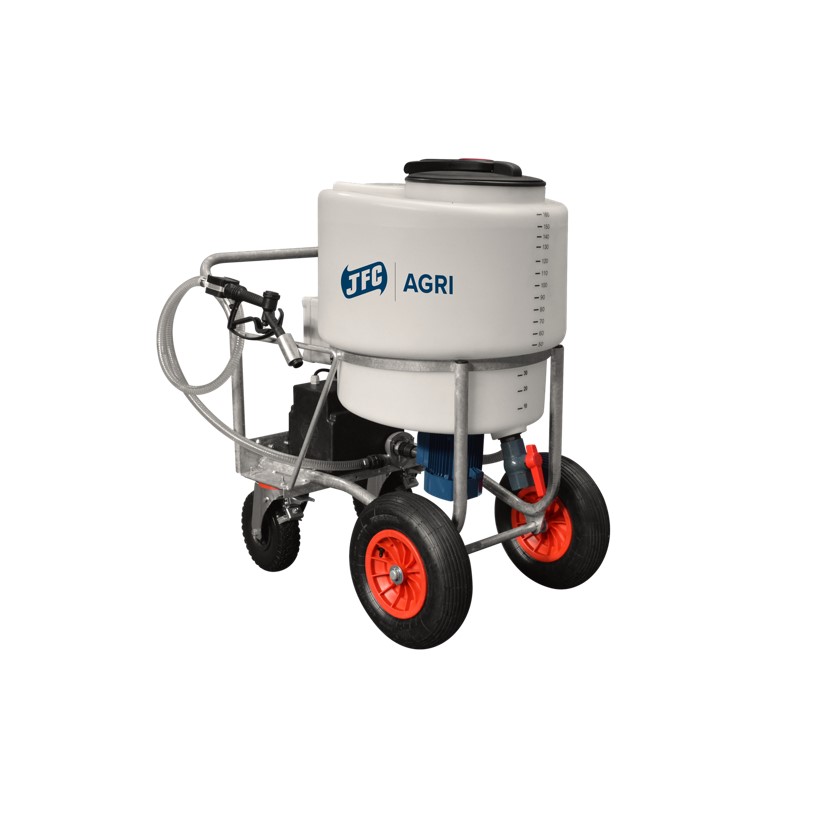 JFC 170L Milk Kart with Mixer and Pump