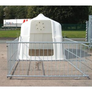 JFC Super Calf Hutch (White) c/w Plain Penning